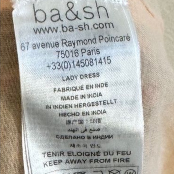 Ba&sh Midi Dress Floral Jami | size 0 | EUC - Picture 6 of 6